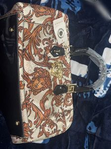 Versace Medusa Print Handbag