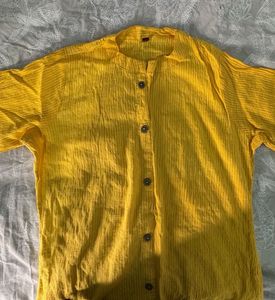 Stylish Yellow Kurta Set