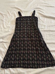 Boho Print Mini Dress