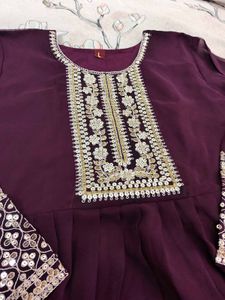 Elegant Embroidered Kurta Set