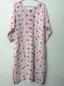 Pretty Pink Floral Kurta