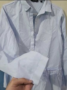 Park Avenue Blue Formal Shirt