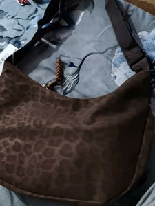 Brown Leopard print Bag