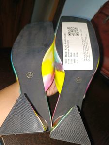 Rainbow Colour Triangle Heel 🌈