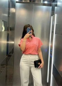 Korean Casual Chic Shirt Blouse Top  (Like New)