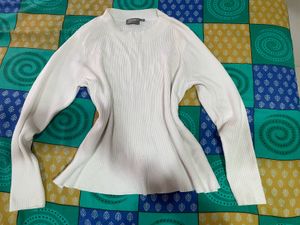 Ribbed Knit Long Sleeve Top