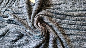 Cozy Gray V-Neck Sweater