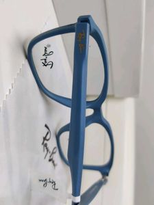 Matte Ray-Ban Blue Eyeglasses Replica