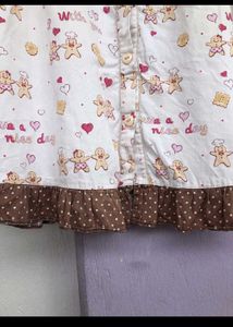 Cute Printed Pajama Top