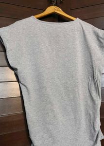 Women Grey Embellished Top