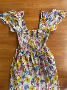 Boho Floral Print Maxi Dress