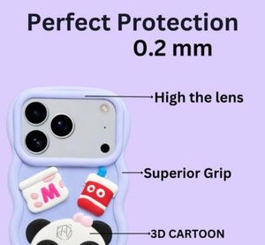 New iPhone 17 pro Cute Panda Phone Case