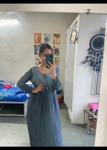 Grey Dress Zara