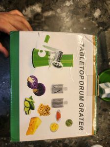 Stainless Steel Drum Roller Grater
