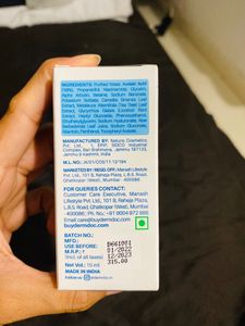 100% Unused BRANDED DERMDOC Niacinamide Serum