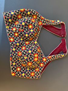 Embroidered Mirror Work Blouse
