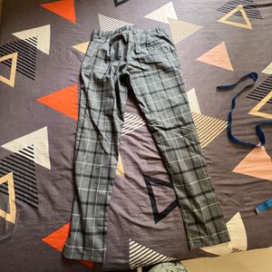 Classic Plaid Trousers