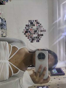 Ruched Sexy Bodycon Stress In Pretty White Colour