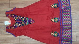Anarkali Suit With Chudidar Pajama &amp; Dupatta Set🛍