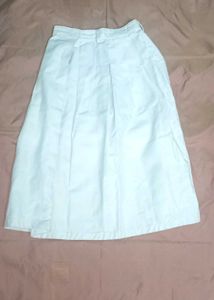 white skirt