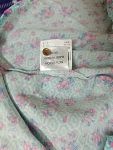 Bare Denim Multicolour Floral Top