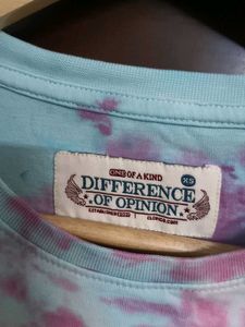 Difference of Opinion Tie-Dye Oversized T-Shirt