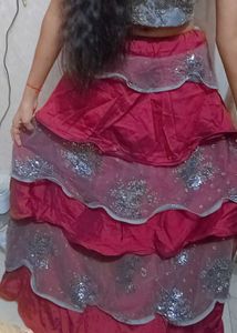 Embroidered Lehenga Choli Set