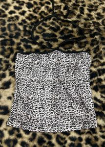 SALE Y2k Inspired Leopard Print Halter Top
