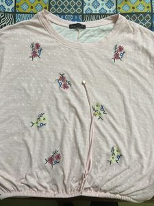 Baby Pink Crop Top
