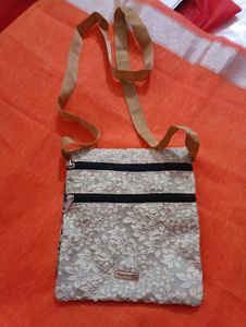 Sling Bag  Of Embroidery Work Cloth....
