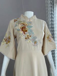 Embroidered Maxi Dress FIXED PRICE