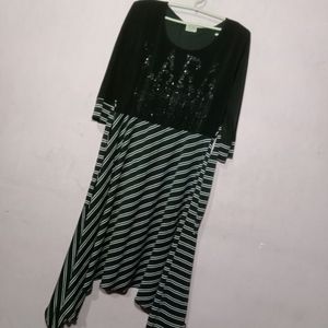 Black Updown Long Top
