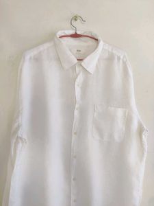 Classic White Linen Shirt