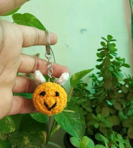 crochet Bee Keychain 🐝