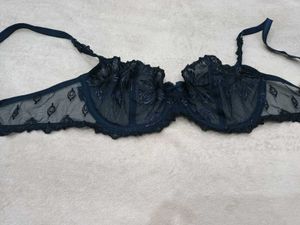 Beautiful Navy embroidery Bra
