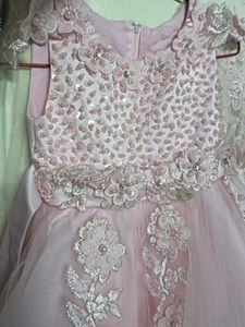 Pink Lace Party Dress