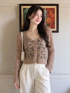 Crochet Knit Cardigan