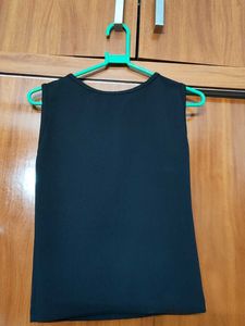 Classic Black Sleeveless Top