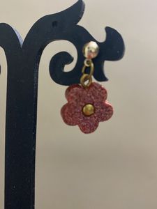 Resin Flower Shape Earring