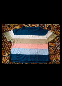 Striped Crop Top