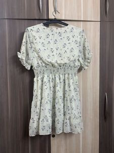 Light Floral Mini Dress
