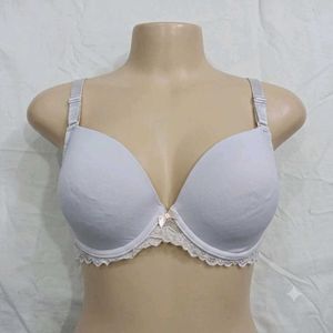 Comfortable ❤️‍🔥Light Blue Lace Trim Bra