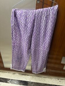 Purple Floral Print suit