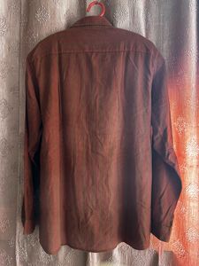 Men's Textured Long Sleeve Shirt