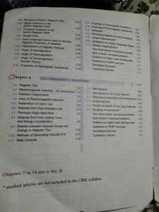 Reference book for Class12th Physics Vol I