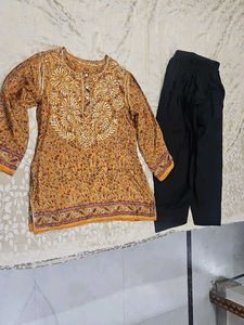 Kurta with Farshi salwar