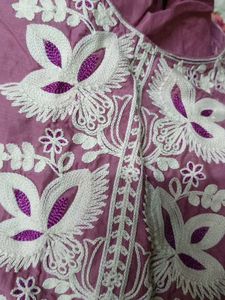 Elegant Embroidered short Kurta
