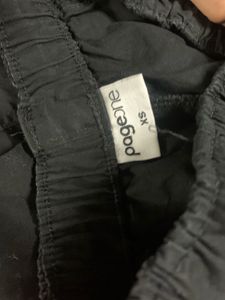 Black Parachute Pant
