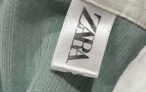 ZARA (DUPE) mint green crop top 🍐