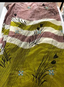 Beautiful Multicoloured Saree(Women's)